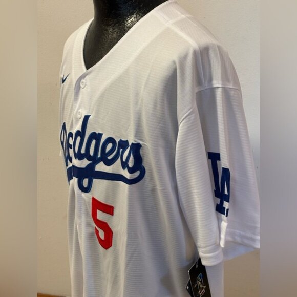 Los Angeles Dodgers Freddie Freeman # 5 Jersey , Unisex - Picture 15 of 16